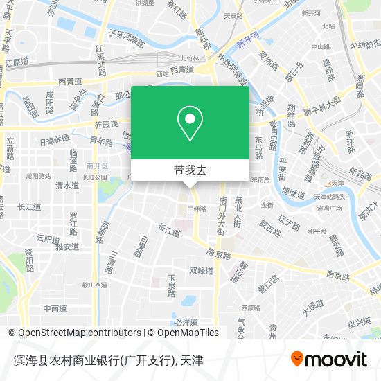 滨海县农村商业银行(广开支行)地图