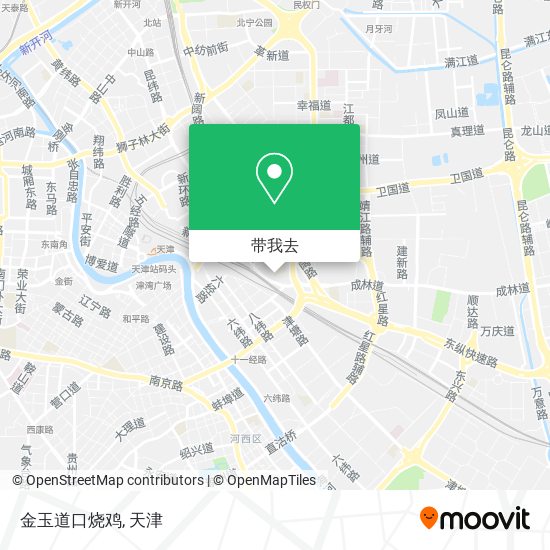 金玉道口烧鸡地图