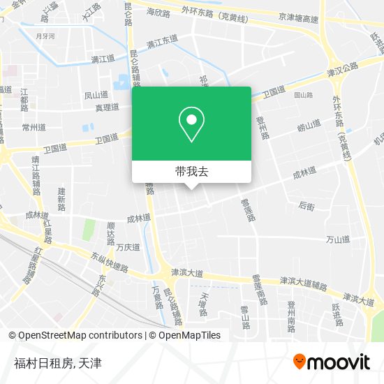 福村日租房地图