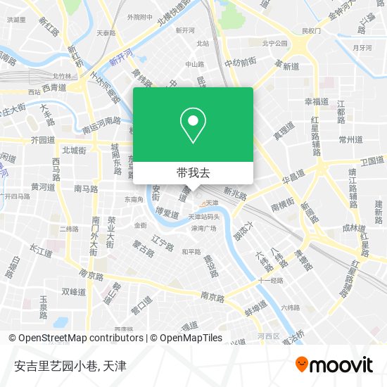 安吉里艺园小巷地图