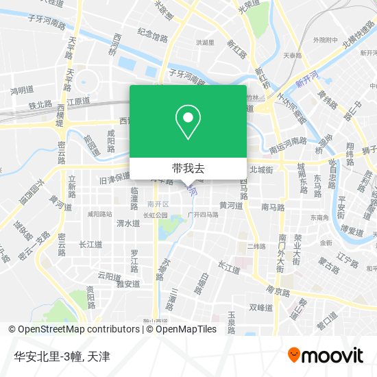 华安北里-3幢地图