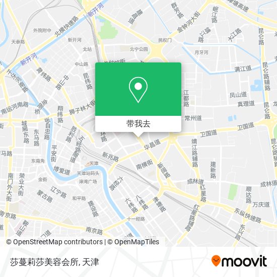 莎蔓莉莎美容会所地图