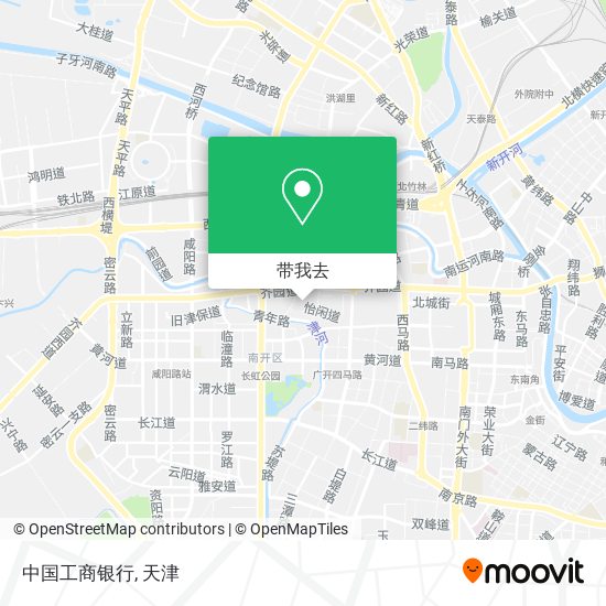 中国工商银行地图