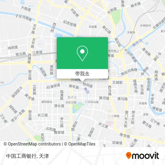 中国工商银行地图