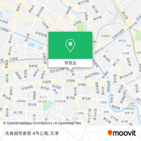 先春园世春里-4号公寓地图