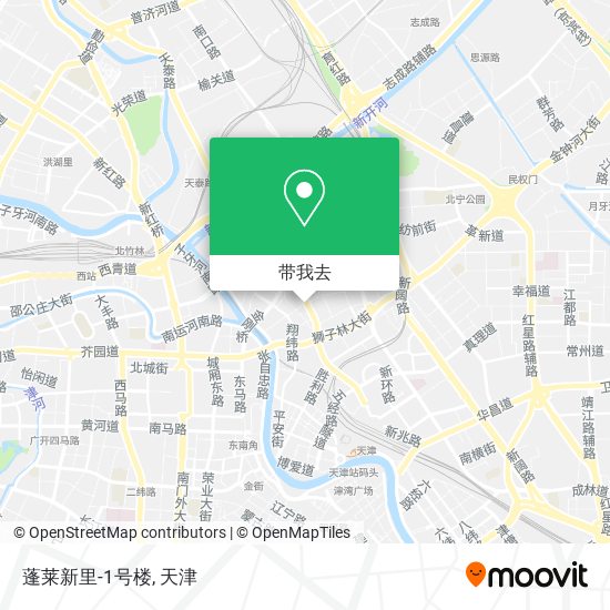 蓬莱新里-1号楼地图