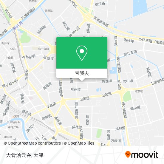 大骨汤云吞地图