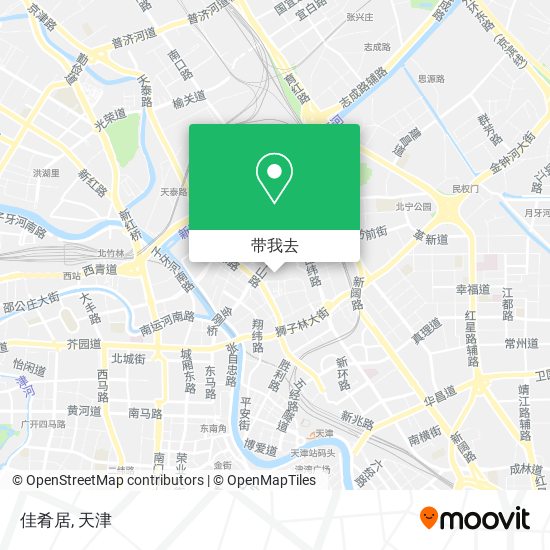 佳肴居地图