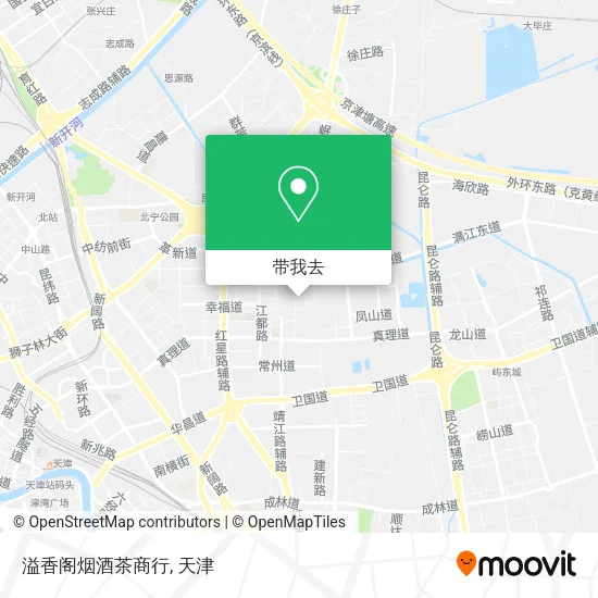 溢香阁烟酒茶商行地图