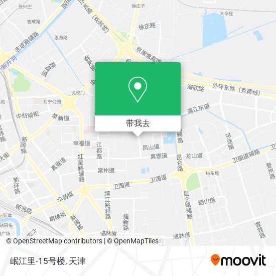 岷江里-15号楼地图