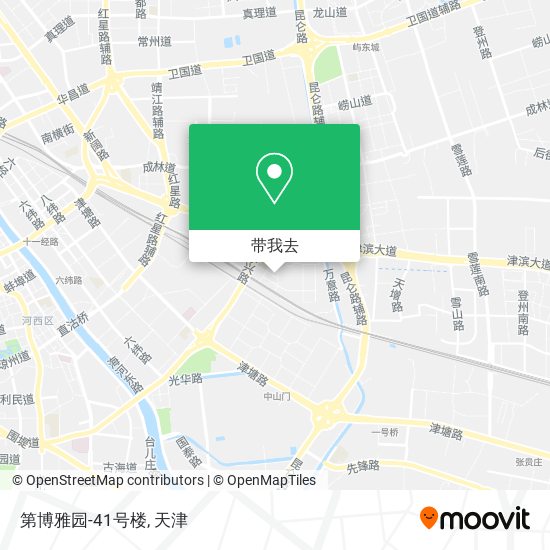 第博雅园-41号楼地图