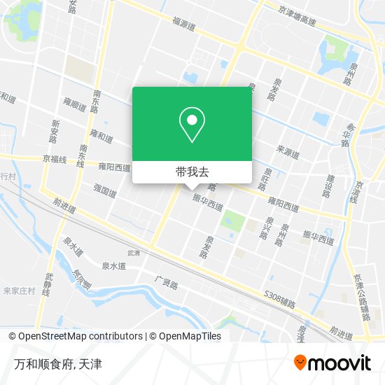 万和顺食府地图