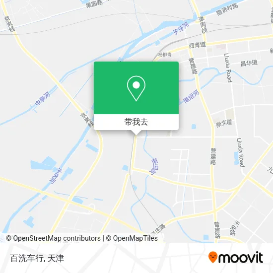 百洗车行地图