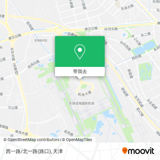 西一路/北一路(路口)地图