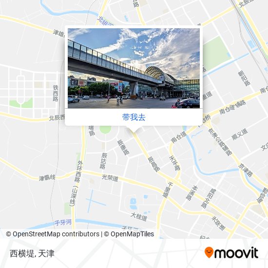 西横堤地图
