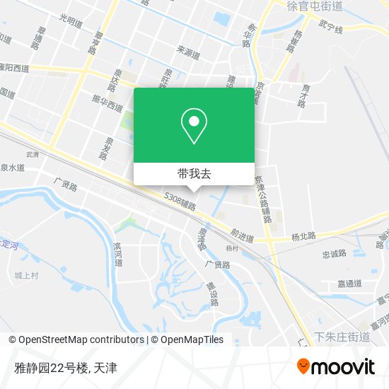 雅静园22号楼地图