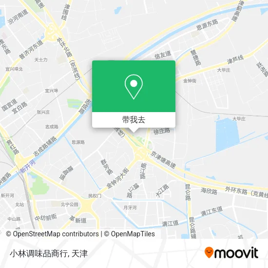 小林调味品商行地图
