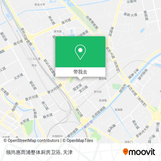 领尚惠而浦整体厨房卫浴地图
