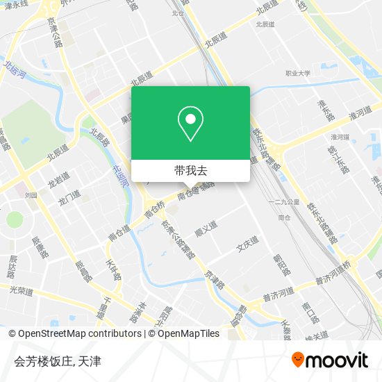 会芳楼饭庄地图