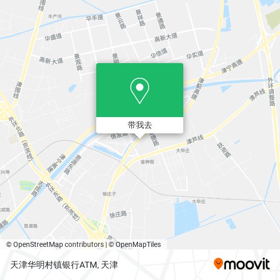 天津华明村镇银行ATM地图