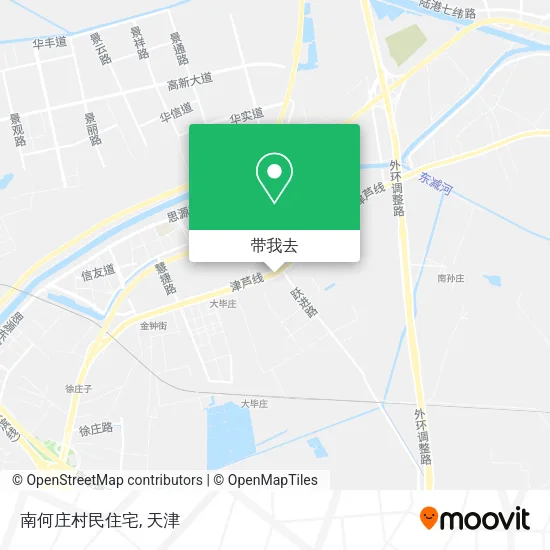 南何庄村民住宅地图