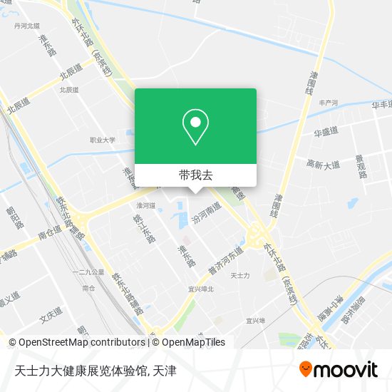 天士力大健康展览体验馆地图
