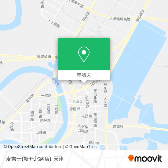麦吉士(新开北路店)地图