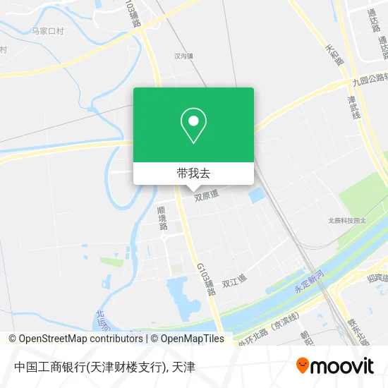 中国工商银行(天津财楼支行)地图