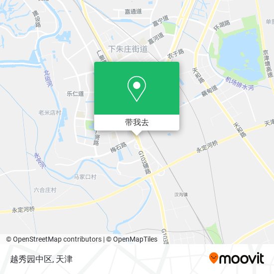 越秀园中区地图