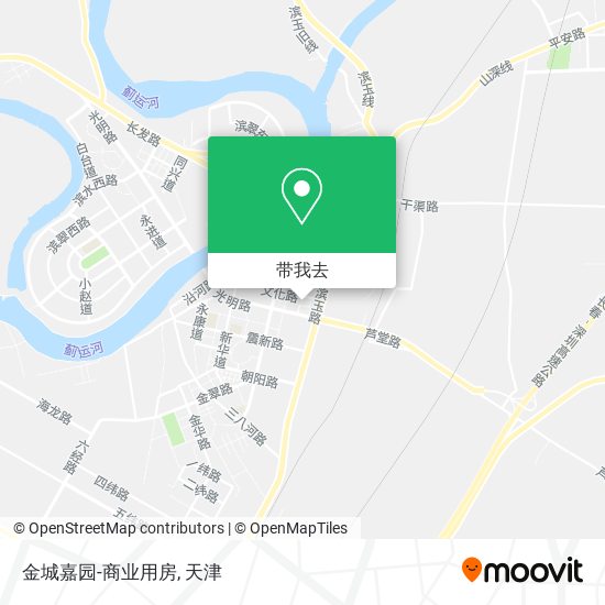 金城嘉园-商业用房地图