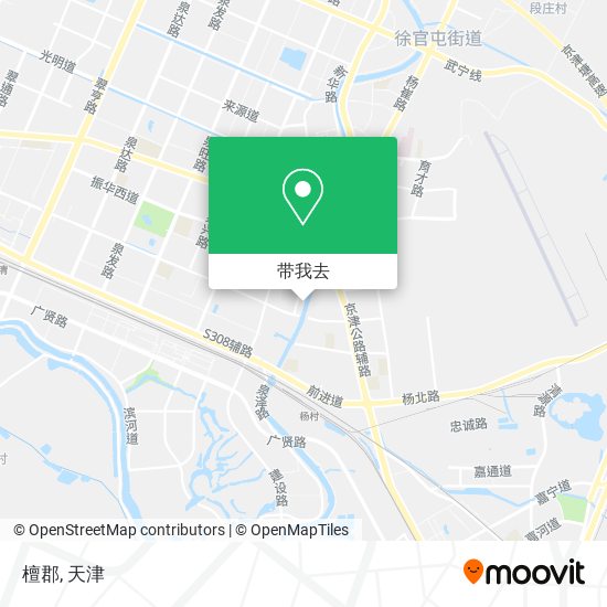 檀郡地图