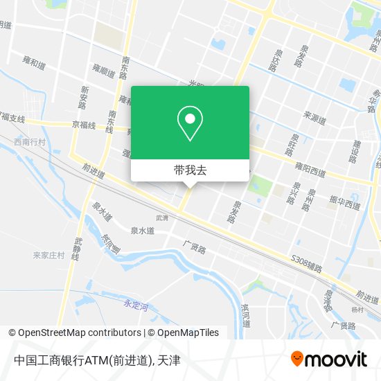 中国工商银行ATM(前进道)地图