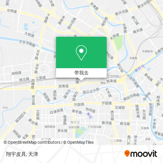 翔宇皮具地图