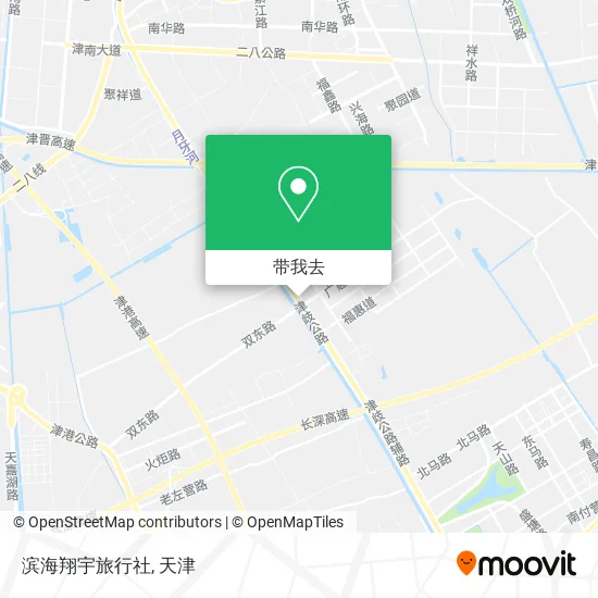 滨海翔宇旅行社地图