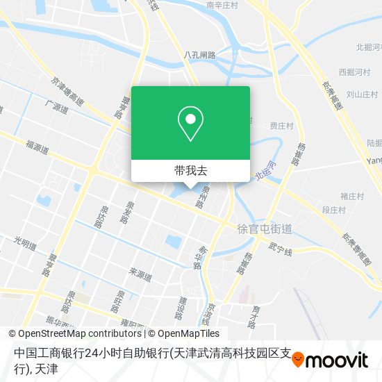 中国工商银行24小时自助银行(天津武清高科技园区支行)地图
