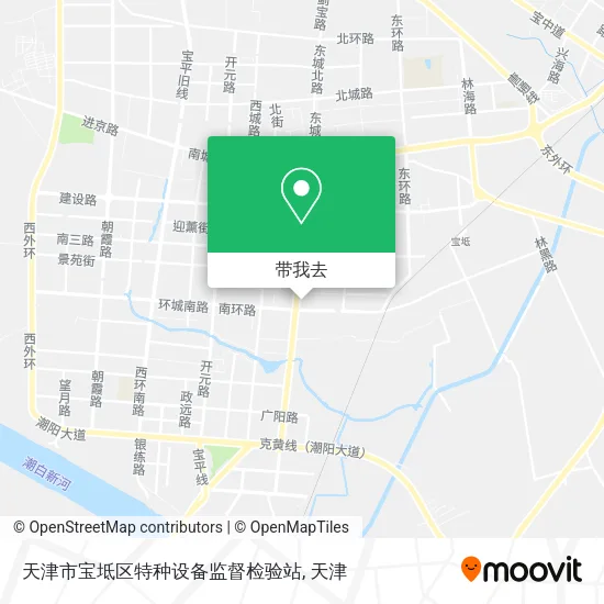天津市宝坻区特种设备监督检验站地图