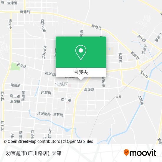 劝宝超市(广川路店)地图
