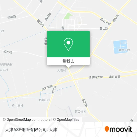 天津ASP钢管有限公司地图