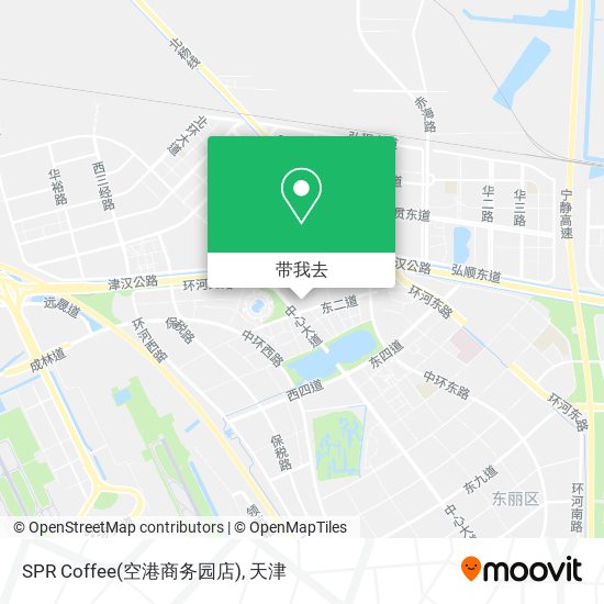 SPR Coffee(空港商务园店)地图
