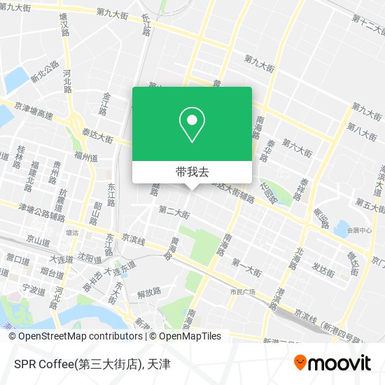 SPR Coffee(第三大街店)地图