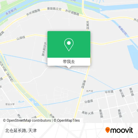 北仓延长路地图