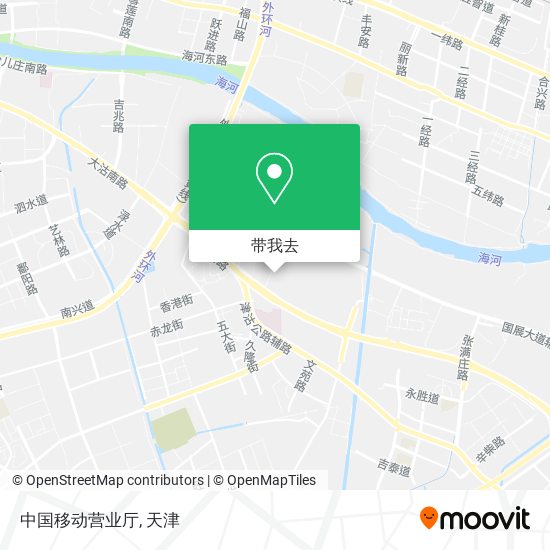 中国移动营业厅地图