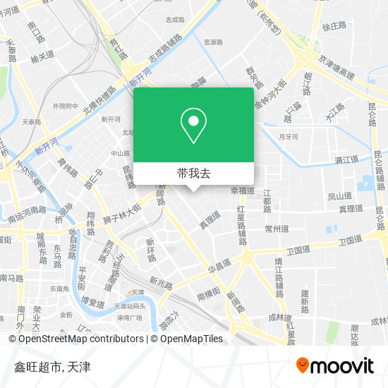 鑫旺超市地图