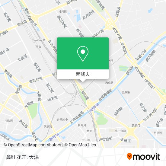 鑫旺花卉地图