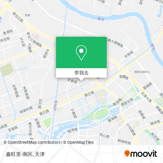 鑫旺里-南区地图