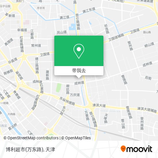 博利超市(万东路)地图
