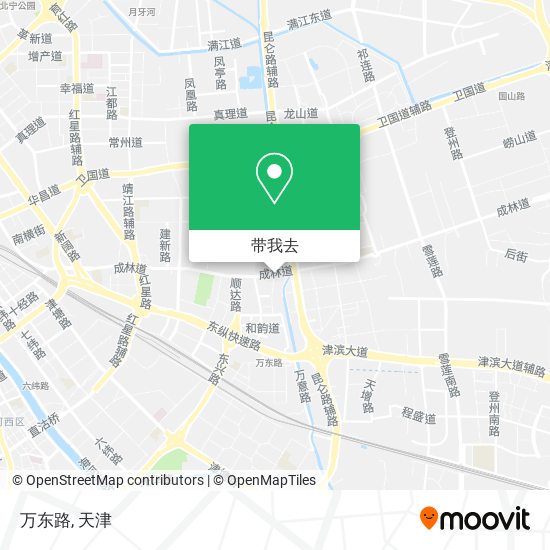 万东路地图