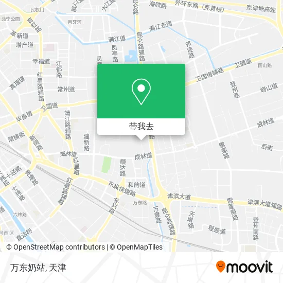 万东奶站地图