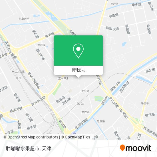 胖嘟嘟水果超市地图
