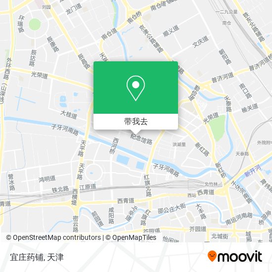 宜庄药铺地图